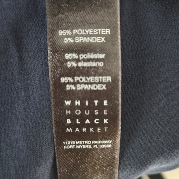 White House Black Market Reversible Dress sz 14 - Picture 7 of 7